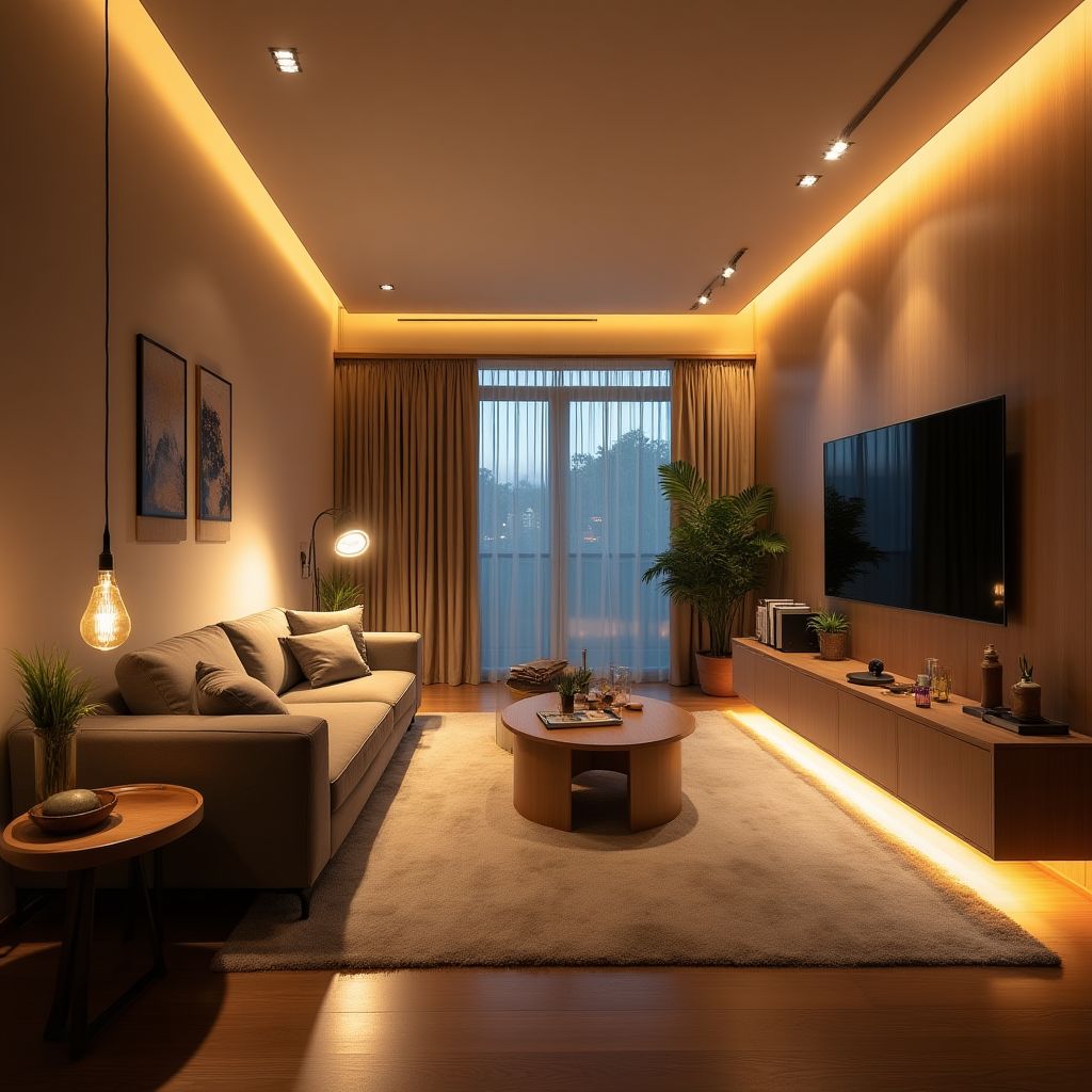 Diseño de iluminación para interiores